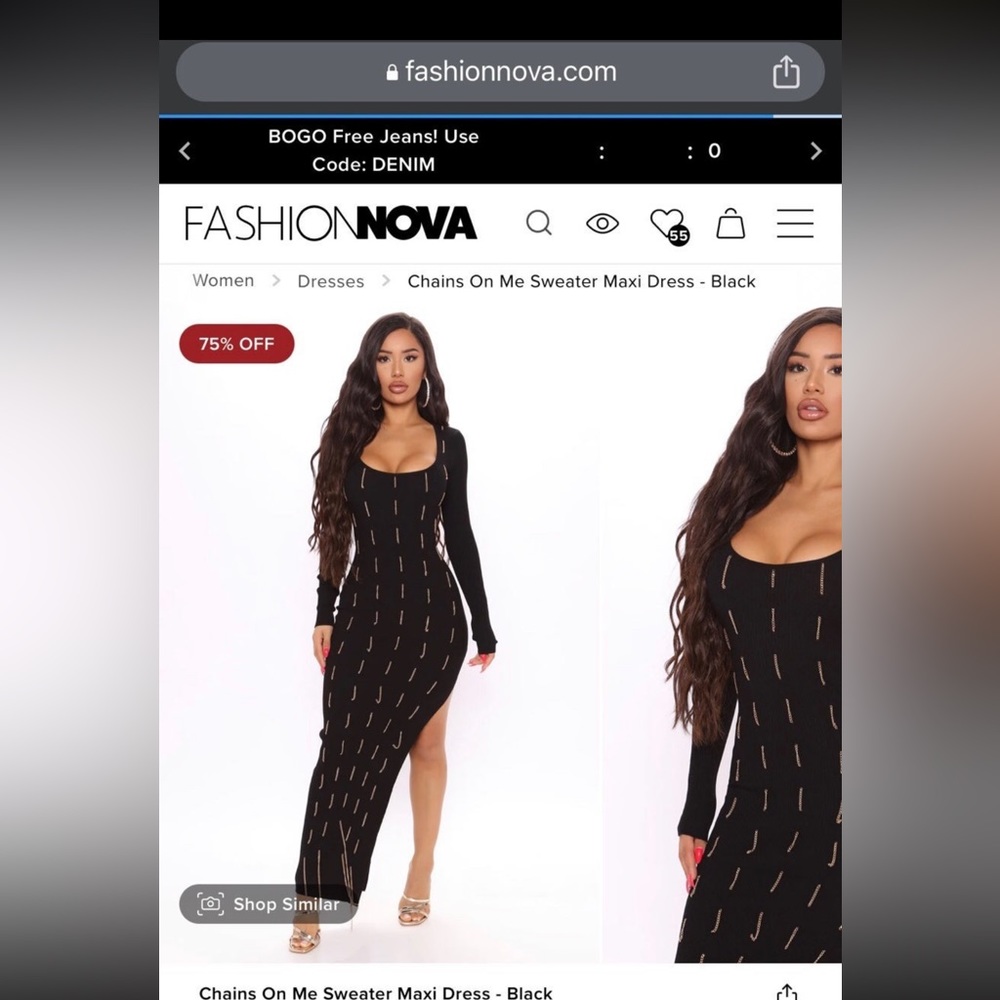 FASHION NOVA DRESS